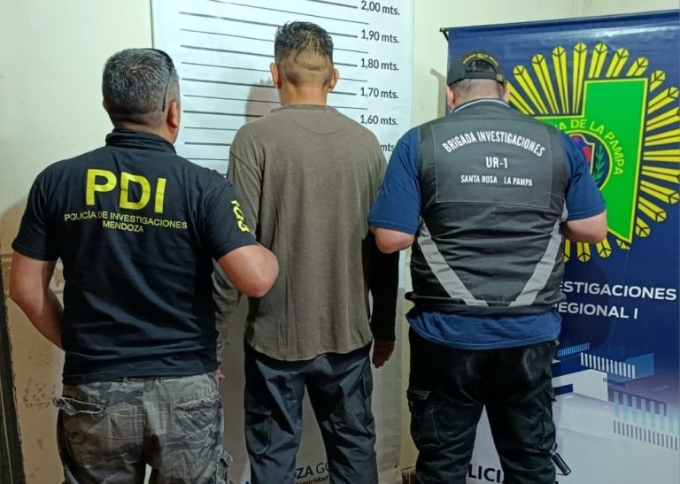 Tras un importante operativo en Mendoza, detuvieron a un hombre acusado de abuso sexual agravado en La Pampa