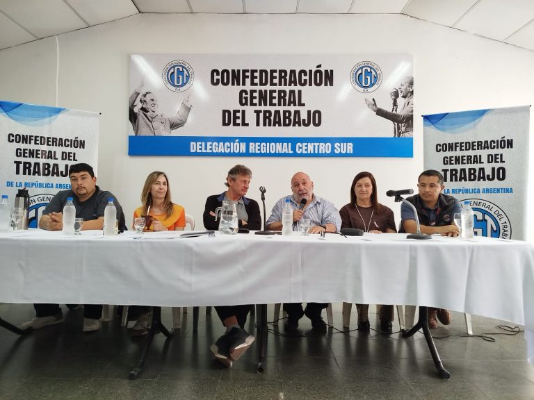La CGT pampeana respaldó al Frente Defendemos La Pampa y advirtió sobre los planes del Gobierno Nacional