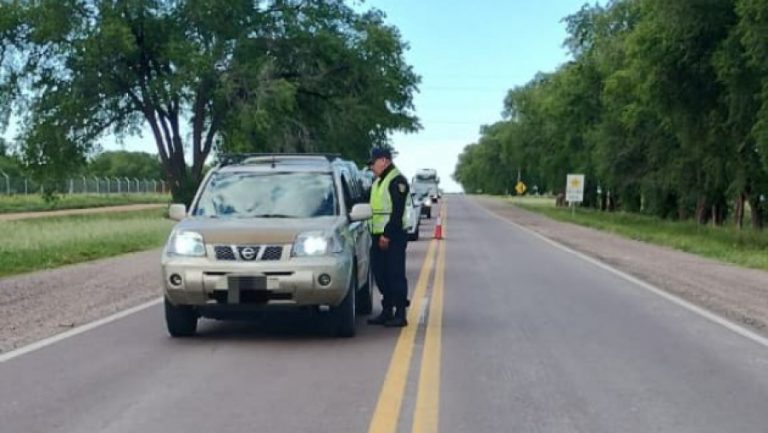 Seis alcoholemias positivas en 1.277 controles durante el fin de semana en La Pampa