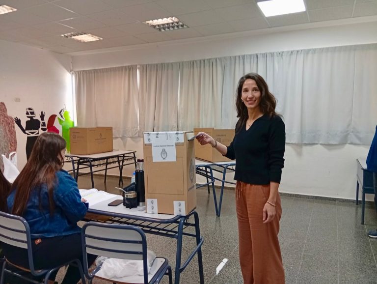 María Eugenia Forte: “Es una elección muy importante para reforzar las instituciones y generar equilibrios en el Congreso”