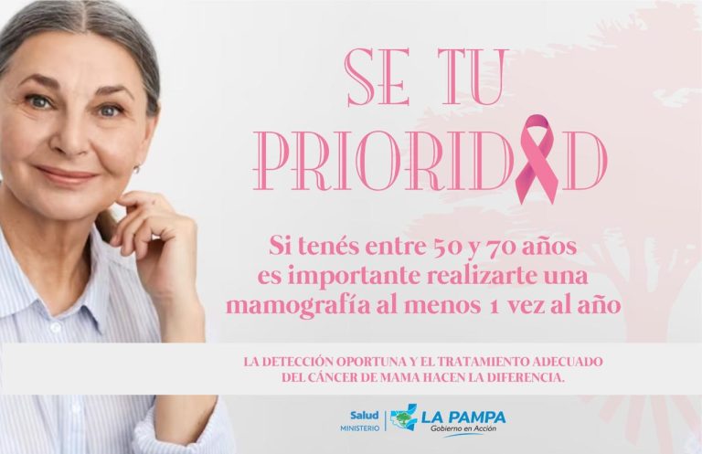 Octubre, mes de sensibilización sobre el Cáncer de Mama: más de 2.000 mamografías al año y un móvil que recorre 80 localidades pampeanas