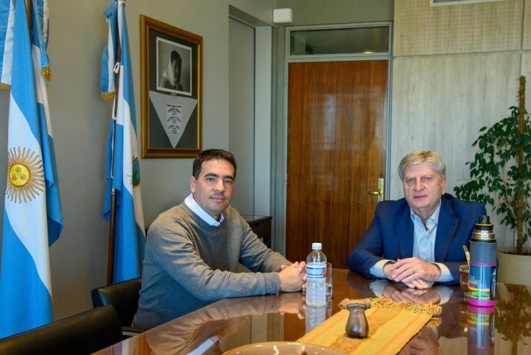 Ziliotto recibió al diputado nacional electo de La Libertad Avanza, Adrián Ravier, y destacó la importancia del diálogo institucional