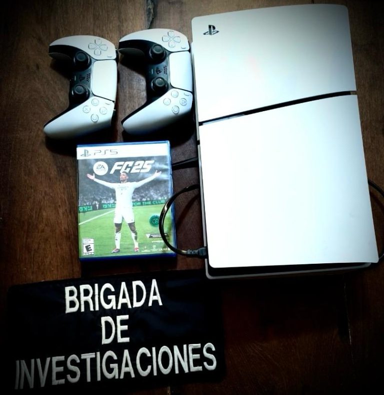 Exitosa requisa de la Brigada de Investigaciones en el barrio Malvinas II: recuperaron una Play Station 5 robada en julio