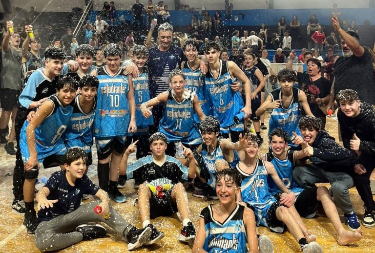 Básquet Provincial: Estudiantes se consagró campeón en U-13 tras vencer a Independiente de Pico