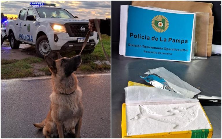 Golpe al narcotráfico en General Pico y la zona: Secuestraron 2 kilos de cocaína y hay varios detenidos