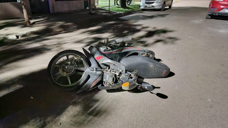 General Pico: Intentaron robar una moto, un vecino los ahuyentó y la dejaron abandonada