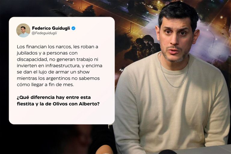Guidugli: “Mientras el país se hunde, el Gobierno arma shows”