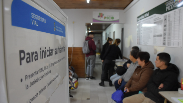 Falta de insumos de Nación: suspenden la impresión de licencias de conducir en General Pico
