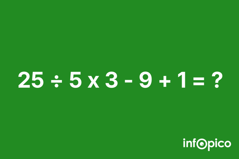 Reto del día: ¿sos bueno con los ejercicios matemáticos?
