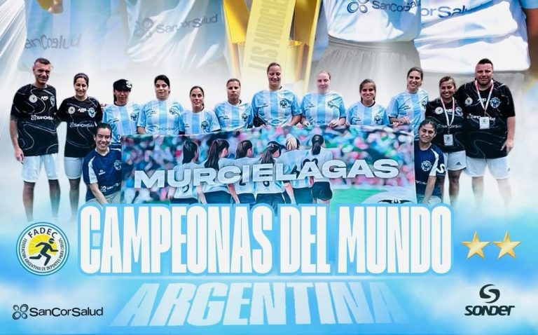 La piquense Guillermina Corrales se consagró bicampeona del mundo con Las Murciélagas