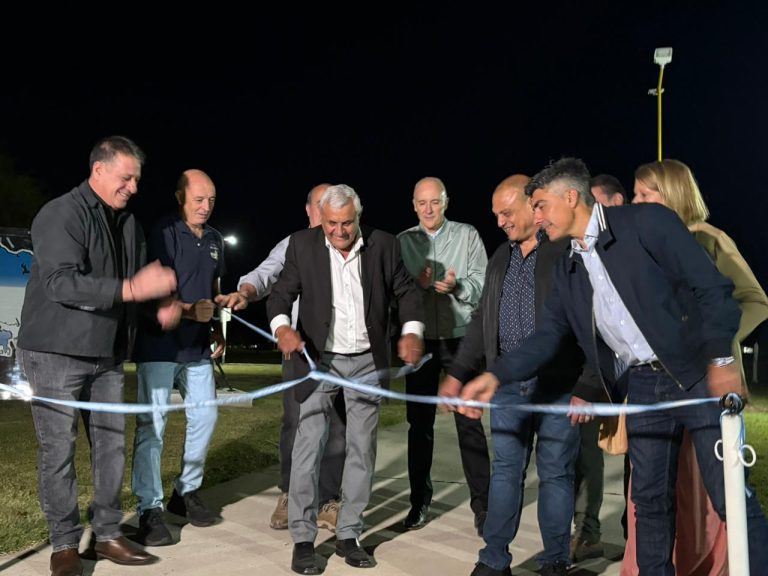 Caleufú celebró aniversario e inauguró el Pasaje Héroes de Malvinas