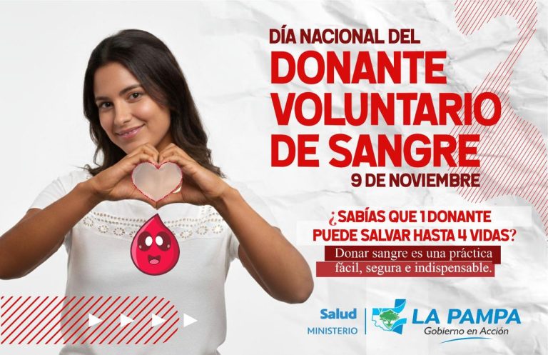 Argentina celebra el día Nacional del donante voluntario de sangre