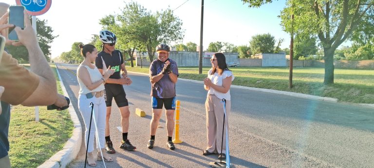 Intendente Alvear festejó su 129° aniversario con la inauguración de su primera ciclovía y un certamen de diseño sustentable