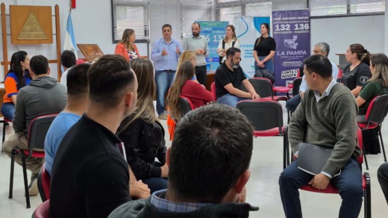 La Pampa fortaleció la articulación entre Salud y Seguridad en la atención de urgencias en salud mental