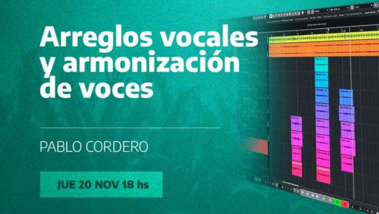 Capacitación virtual sobre arreglos vocales y armonización de voces en La Pampa