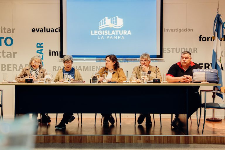 La CTA La Pampa expuso en la Legislatura su rechazo a la adhesión a la Ley de Riesgos del Trabajo