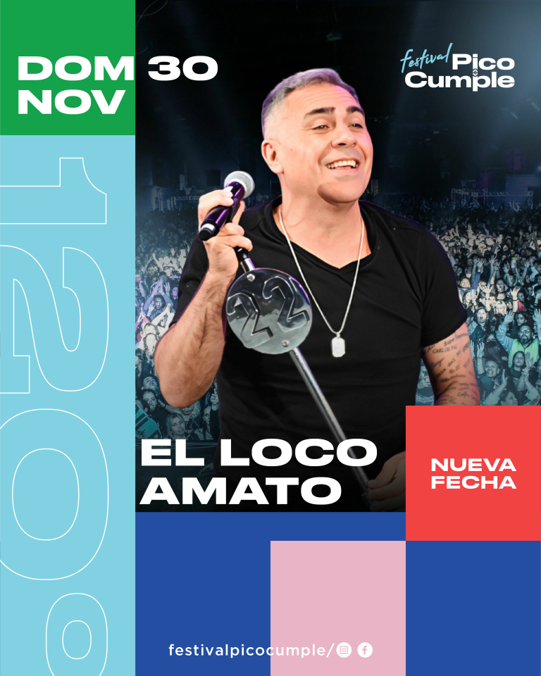 General Pico: reprograman para el 30 de noviembre el show de El Loco Amato
