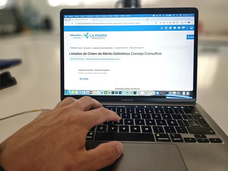 Educación Superior: están disponibles listados definitivos de orden de mérito para 2026