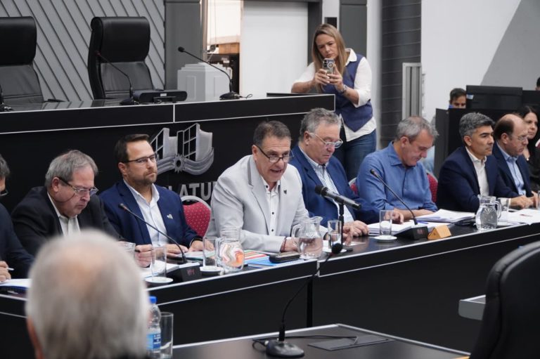 Presupuesto: Fernández expuso las cifras de Gobierno y Lovera desafió a la oposición a automatizar el FODECO