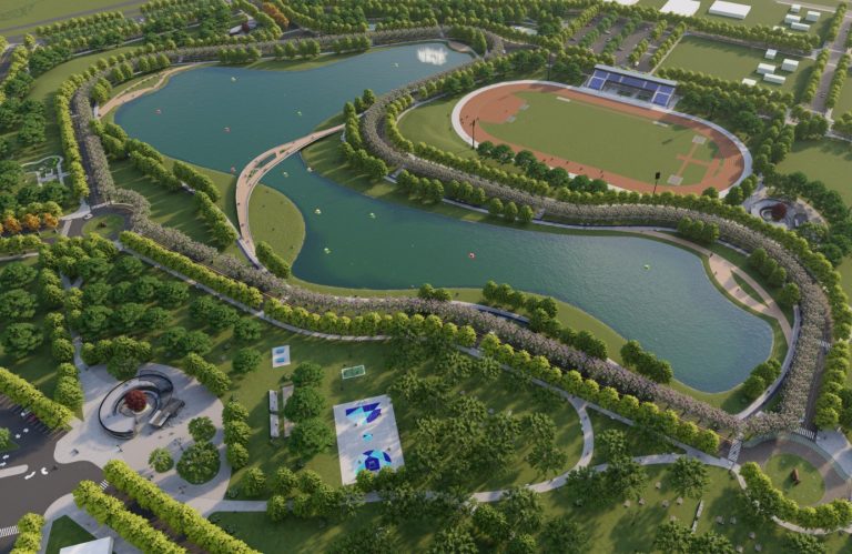 El nuevo corazón verde de Pico: El ex Autódromo se transforma en un Parque Urbano con lago, pista de atletismo y espacios para la familia