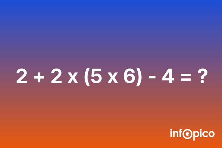 Reto del día: ¿podés con esta cuenta matemática sin calculadora?