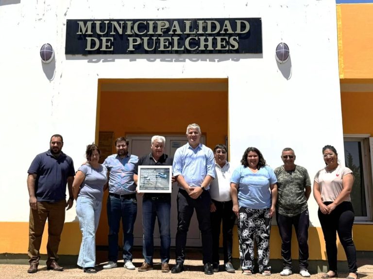 Puelches inauguró su red de fibra óptica domiciliaria y se suma a la conectividad de alta velocidad