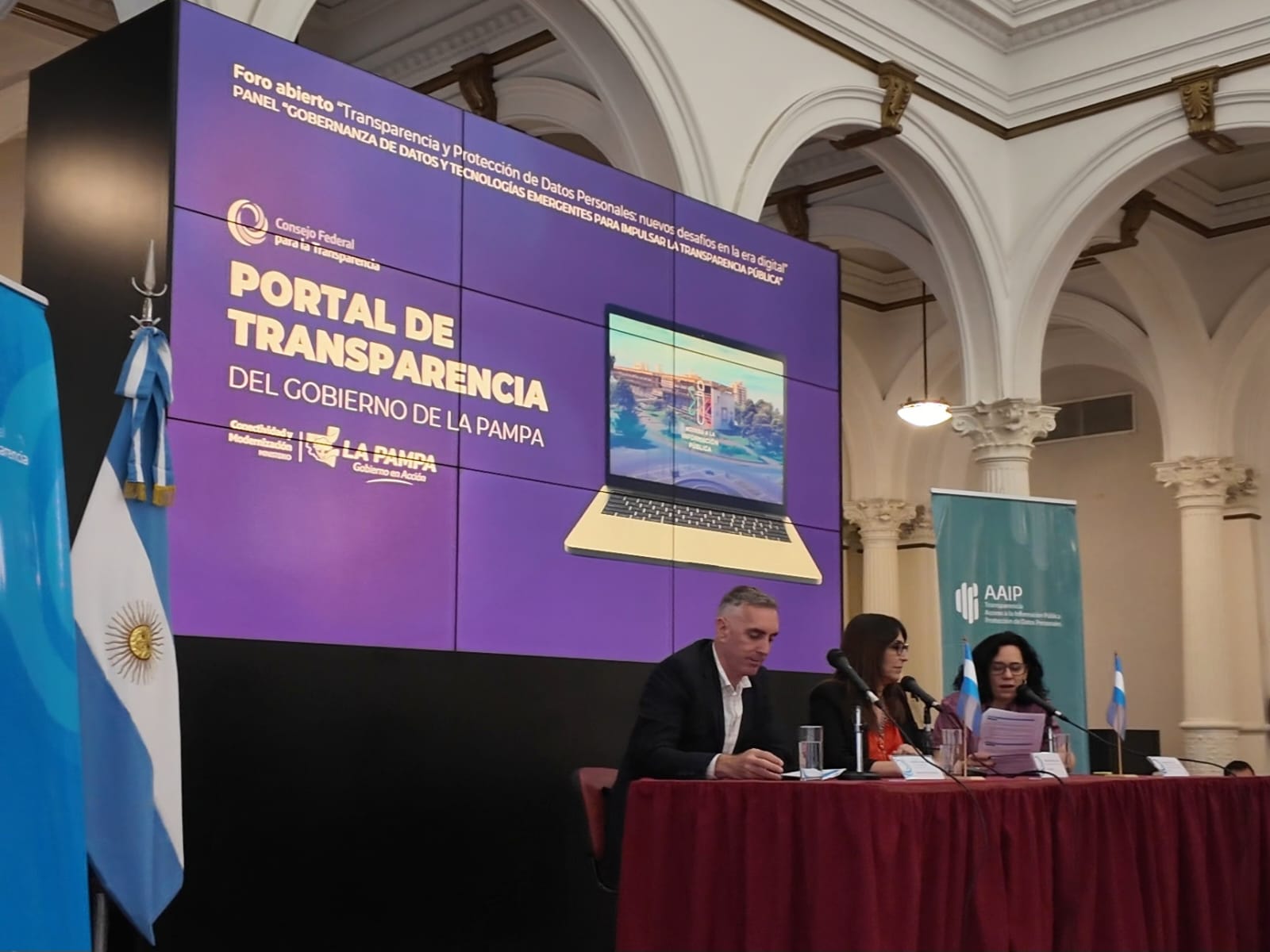 La Pampa presentó su nuevo Portal de Transparencia en el Consejo Federal