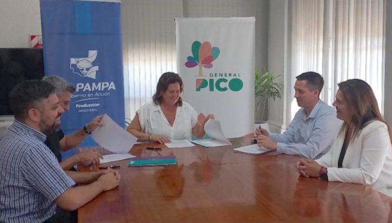Firman un convenio para agilizar las habilitaciones de empresas en la Zona Franca de General Pico