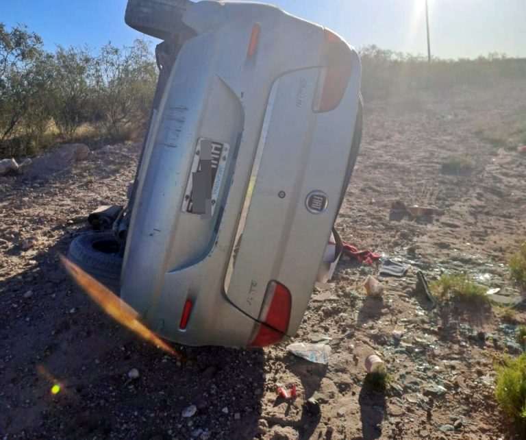 Tragedia en el oeste pampeano: una mujer falleció tras un vuelco en cercanías de Algarrobo del Águila