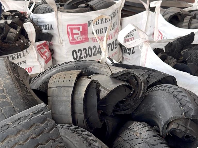 General Pico gestionó más de 200 mil kilos de neumáticos en desuso para su reciclaje