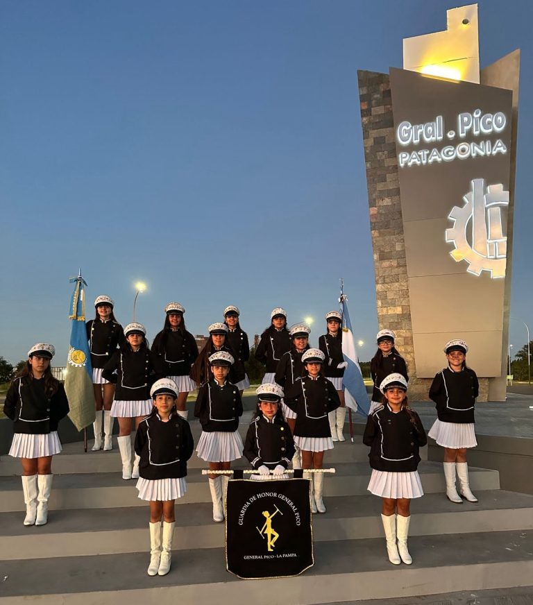 Las bastoneras Guardia de Honor de General Pico brillaron en un encuentro nacional en Córdoba