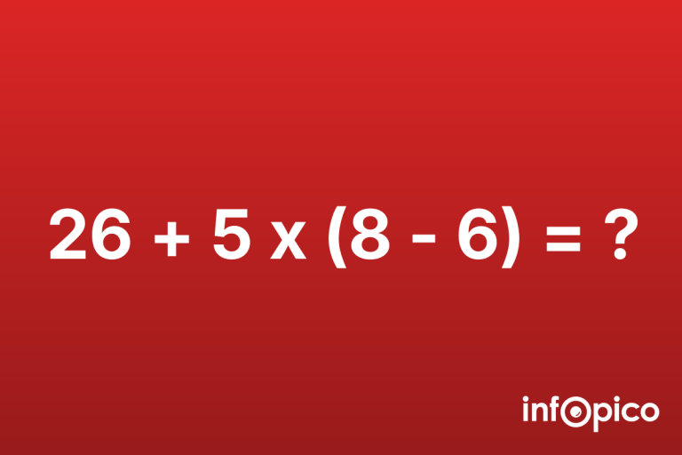 Reto del día: resuelve este reto matemático en 6 segundos