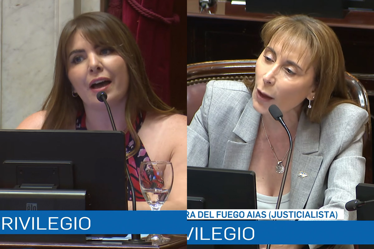 “Callate mamarracho”: fuerte cruce entre la senadora Cristina López y la pampeana Victoria Huala en el debate del Presupuesto
