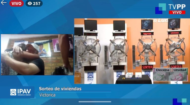 Se realizó el sorteo de 20 viviendas del Plan Mi Casa III en Victorica