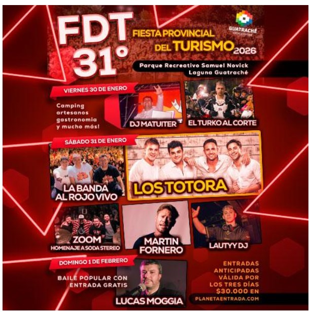 Fiestas populares y muestras artísticas: la agenda cultural de La Pampa para los próximos días