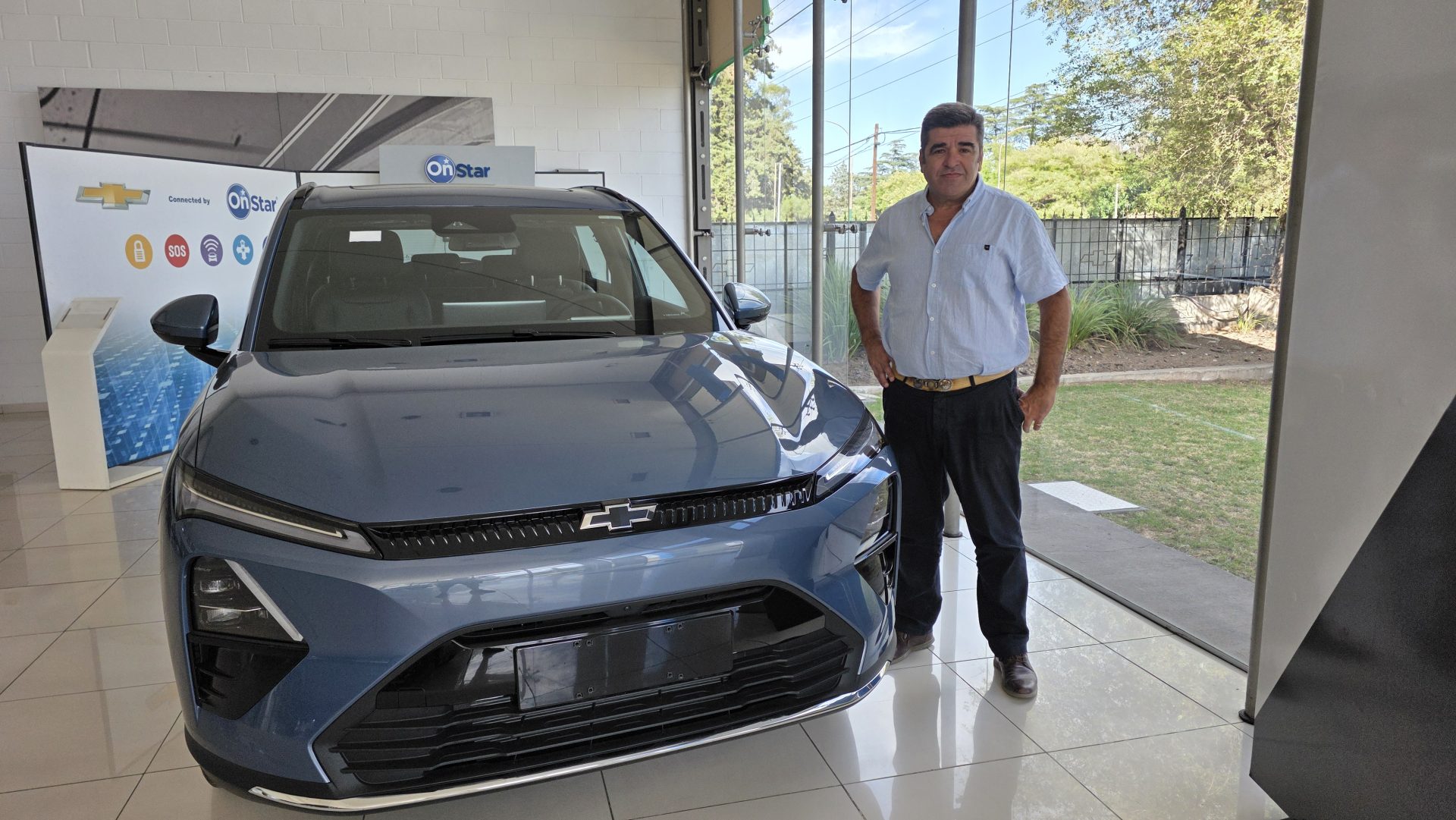 Milenaria ya exhibe en General Pico la nueva Chevrolet Captiva híbrida y el Spark eléctrico con una financiación destacada