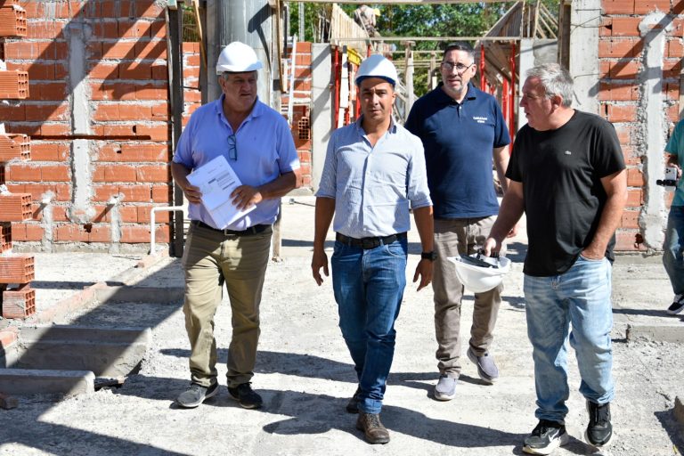 Speluzzi: avanza la construcción del nuevo Colegio Secundario con un 15% de ejecución