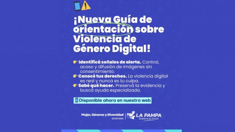 La Pampa presentó una guía para prevenir y abordar la violencia de género digital
