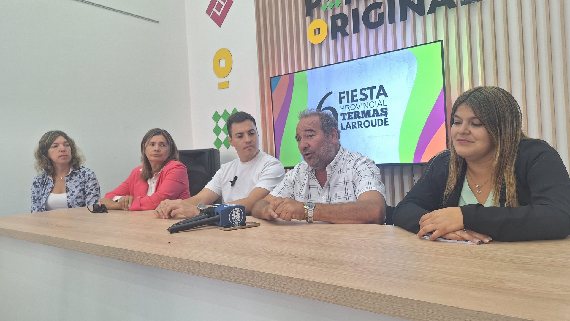 Con una fuerte apuesta a la cultura, presentaron la 6° Fiesta Provincial de las Termas de Larroudé