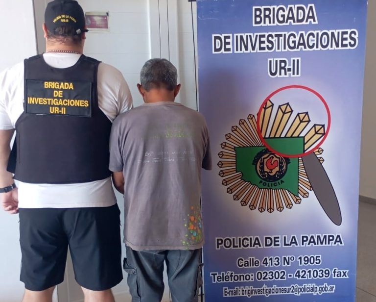Detuvieron a un prófugo condenado por abuso sexual agravado: se escondía entre los pastizales en una zona rural de Trenel