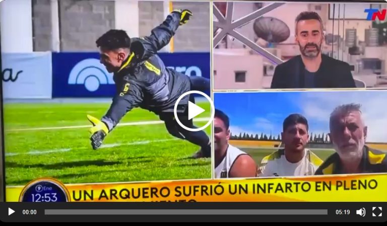Un médico piquense se convirtió en héroe: le salvó la vida a un jugador en Deportivo Madryn