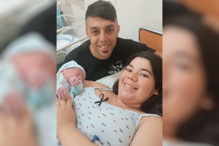 Nació el primer bebé del 2026 en el Hospital Gobernador Centeno