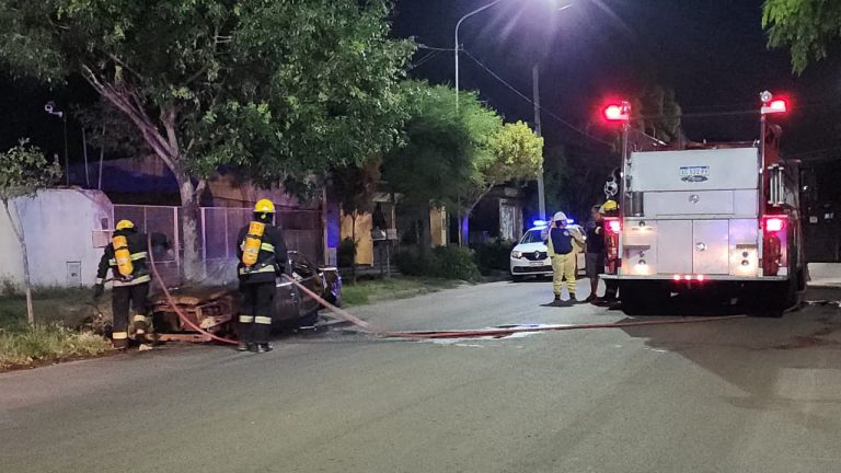 Movido comienzo de año para los Bomberos Voluntarios: acudieron a tres incendios en 30 minutos