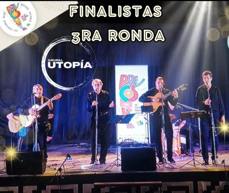 El grupo piquense Utopía clasificó a la final nacional del Pre Cosquín