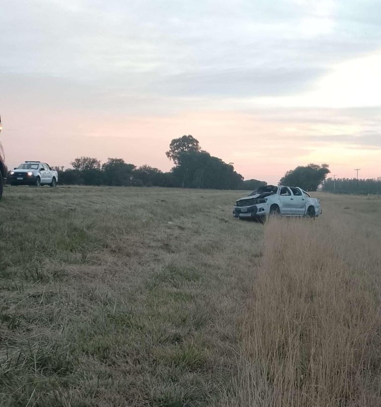 Vuelco en la Ruta 5: un joven de 18 años está en terapia intensiva y el otro conductor manejaba alcoholizado