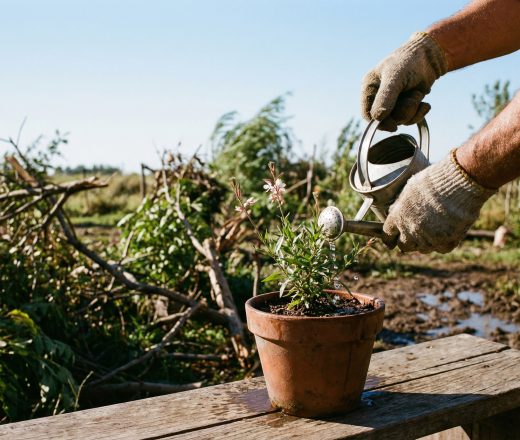 Jardinería en verano: Jimena Asquini explica cómo recuperar las plantas tras las tormentas y derriba viejos mitos (Imagen ilustrativa IA - infopico.com)