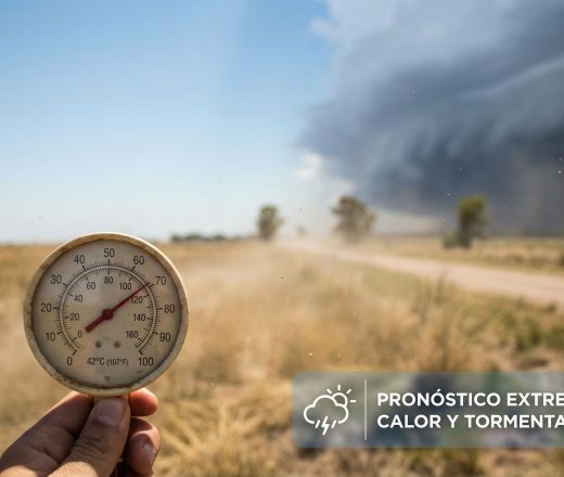 Calor extremo, humedad y alerta por tormentas: el pronóstico detallado para los próximos días en La Pampa (Imagen ilustrativa generada por IA - infopico.com)