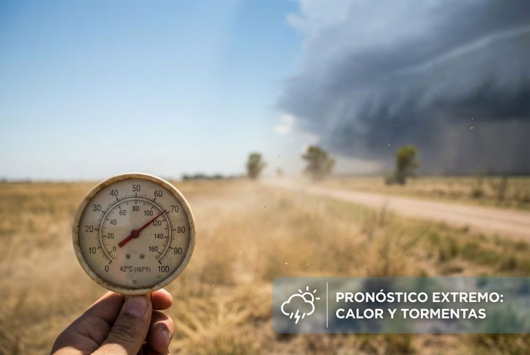 Calor extremo, humedad y alerta por tormentas: el pronóstico detallado para los próximos días en La Pampa
