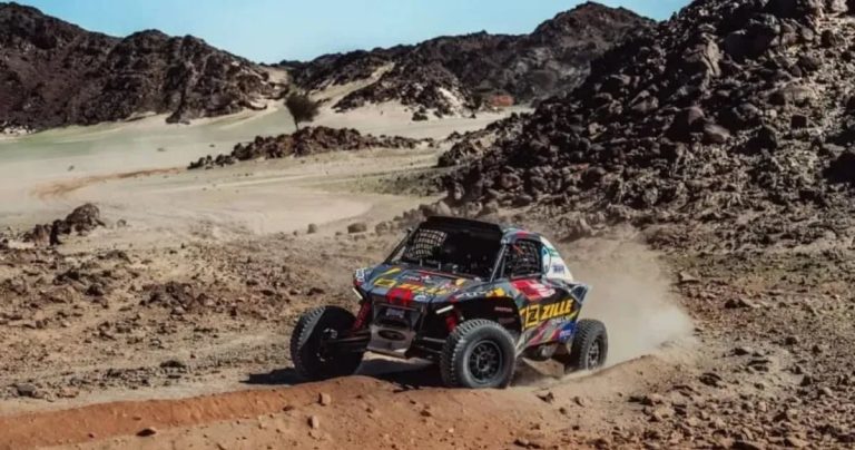 Dakar 2026: El pampeano David Zille brilló en Arabia Saudita y se adjudicó la primera etapa en la categoría Challenger