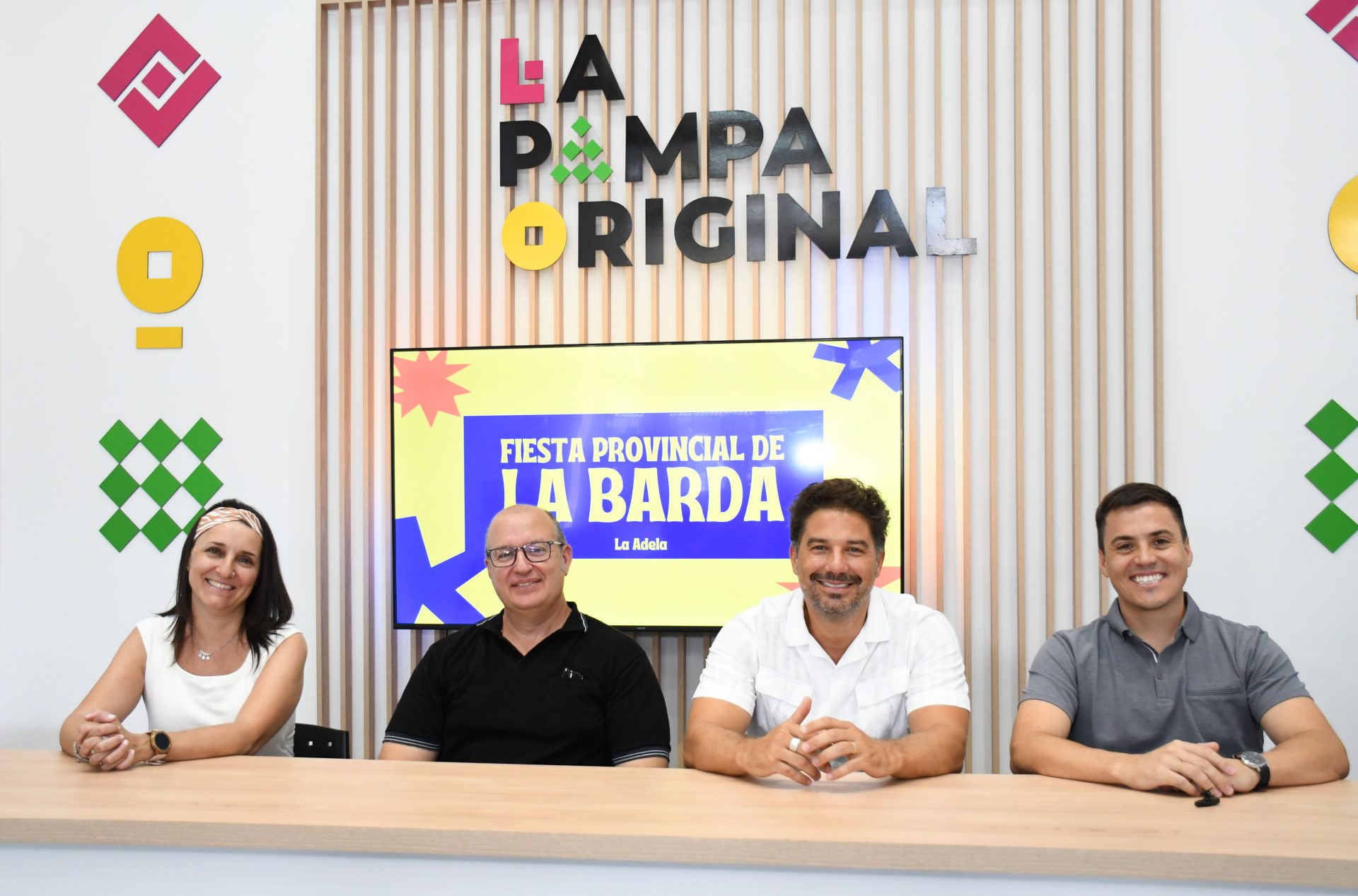 Presentaron la sexta edición de la Fiesta Provincial de la Barda en La Adela